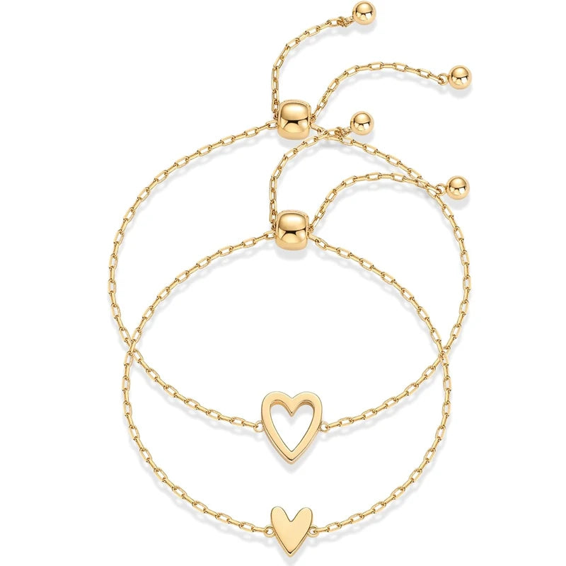 HeartLink™ – Matching Bracelets for Endless Connection 💞