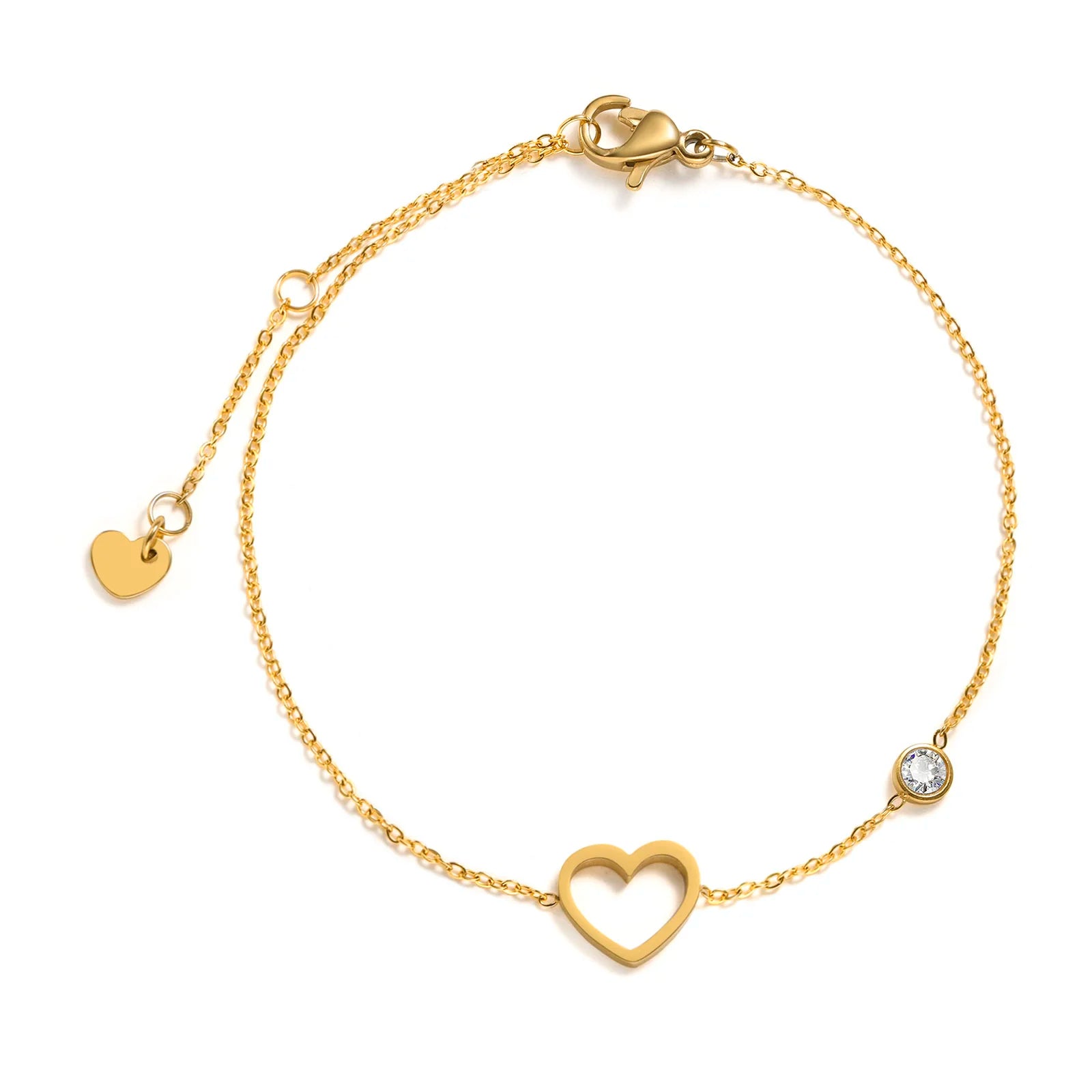 HeartLink™ – Matching Bracelets for Endless Connection 💞